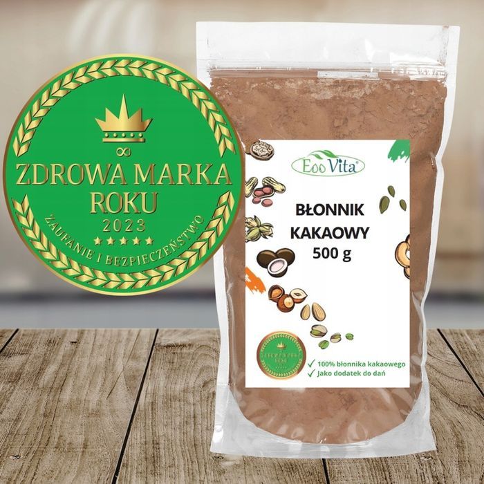 błonnik kakaowy 500 g sypki dodatek w kuchni intensywny głęboki aromat keto