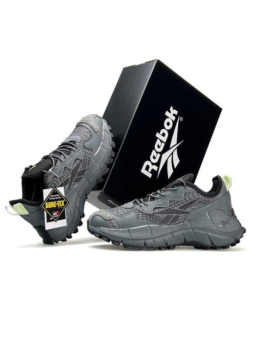 !ТЕРМО! Reebok Zig Kinetica 2.5 Edge (Gore-Tex) Grey 41 42 43 44 45