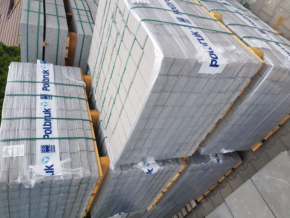 Kostka Prostokątna 6 cm Szara