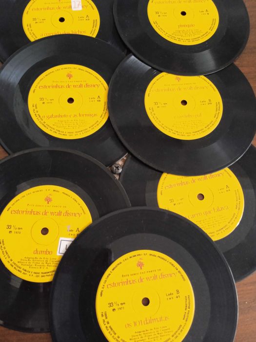 discos vinil single infantis