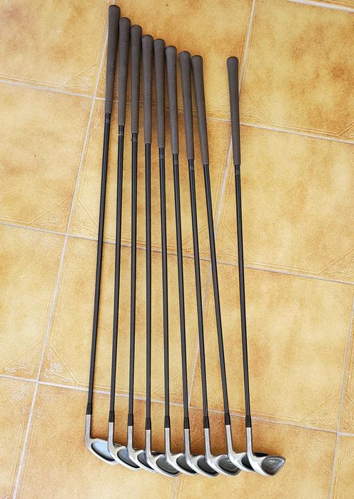 Golf Clubs Mizuno Domino & others - Tacos Golfe Men R-Hand + Bag