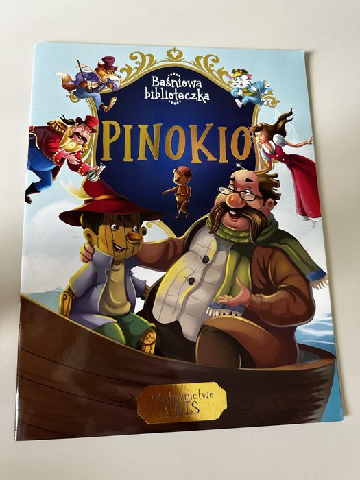 Książka dla dzieci Pinokio