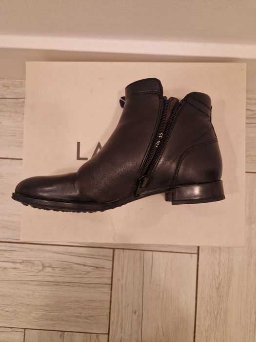 Botki skórzane Lasocki