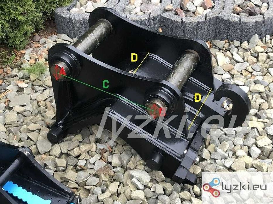 Verachtert CW30 CW40 Szybkozłącze sprzęg CAT Liebherr Komatsu Doosan