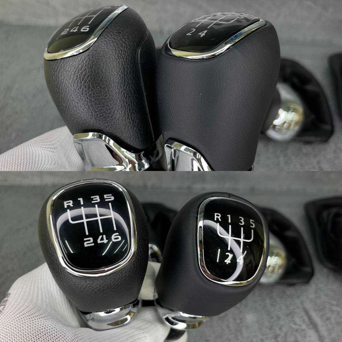 Ручка кпп з чохлом Шкода Октавія А5 Рапід Суперб рукоядка