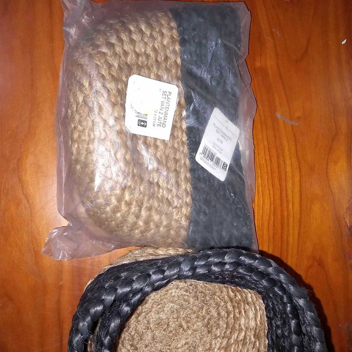 Cestas de Juta para decoração NOVO