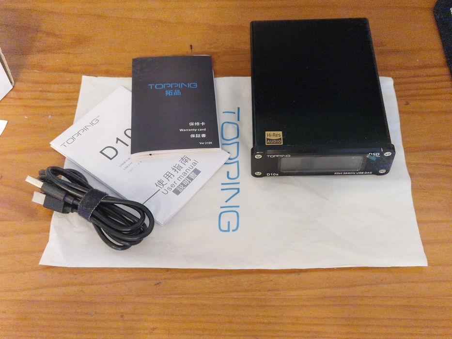 DAC topping d10s black