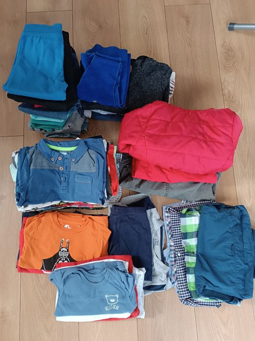 Duża paka ubrań dla chłopca
