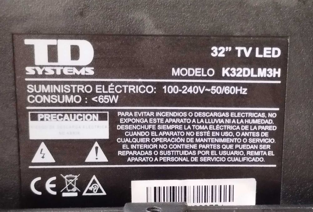 Televisão TD Systems K32DLM3H