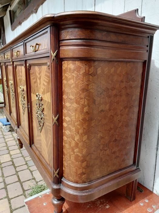 Komplet komoda ze stołem