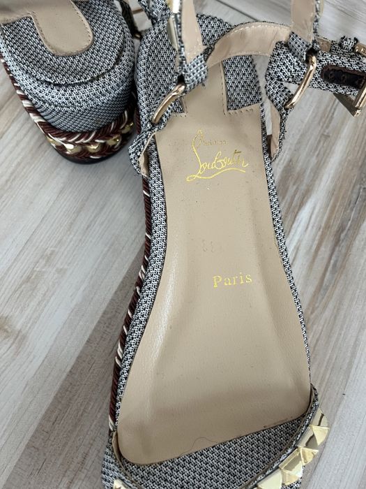 damskie sandałki louboutin 38 hit