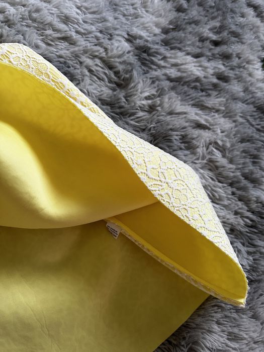 Piękna żółta sukienka wesele S/M