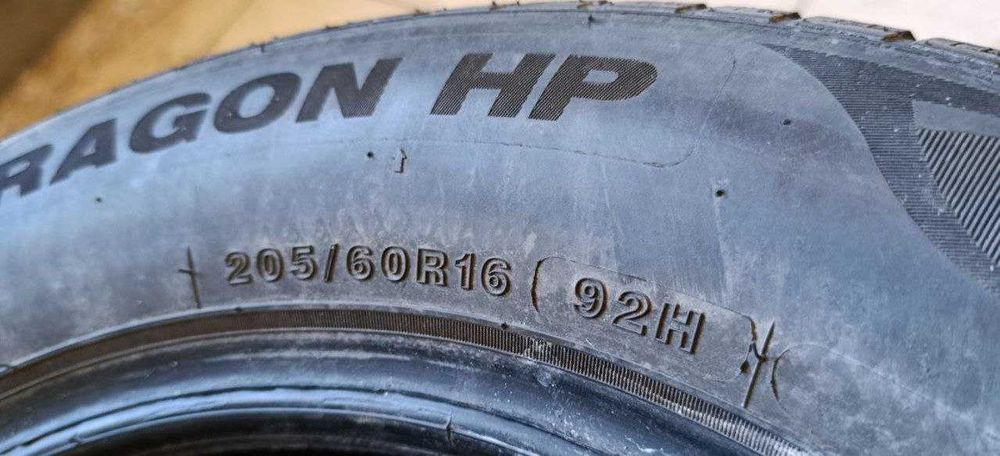 Пара шин б/у 205/60R16 92H Imperial Snowdragon HP