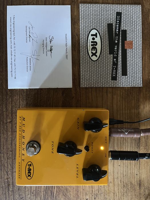 Distorçao Overdrive TRex Mudhoney - Garantia