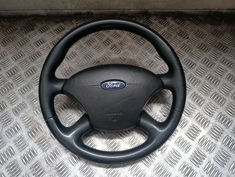 Ford Focus MK1 kierownica skóra skórzana
