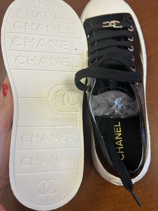 Лакові кеди Chanel