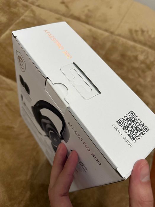 [NOVO] Headset MSI Maestro 300 Gaming USB-C/A Preto