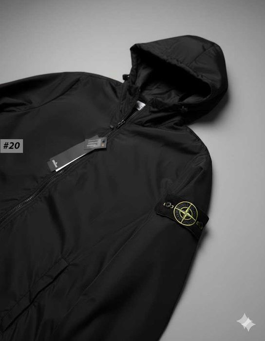 S M L XL | Черная Куртка Стон Айленд | Ветровка Stone Island GoreTex