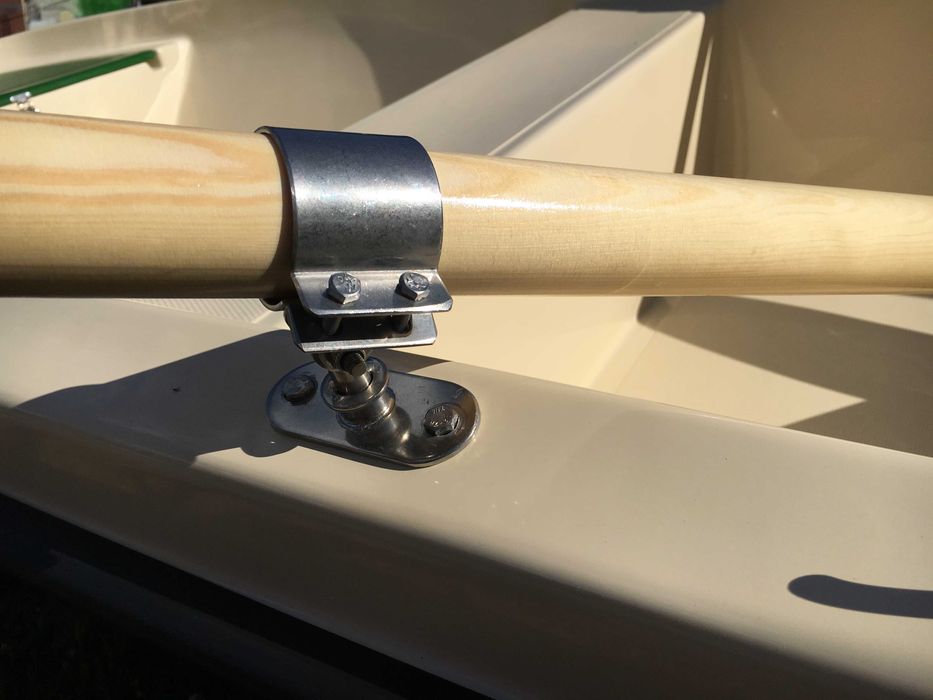 Łódź motorowa Łódka wędkarska wiosłowa Wydra 300 dwupłaszczowa RATY