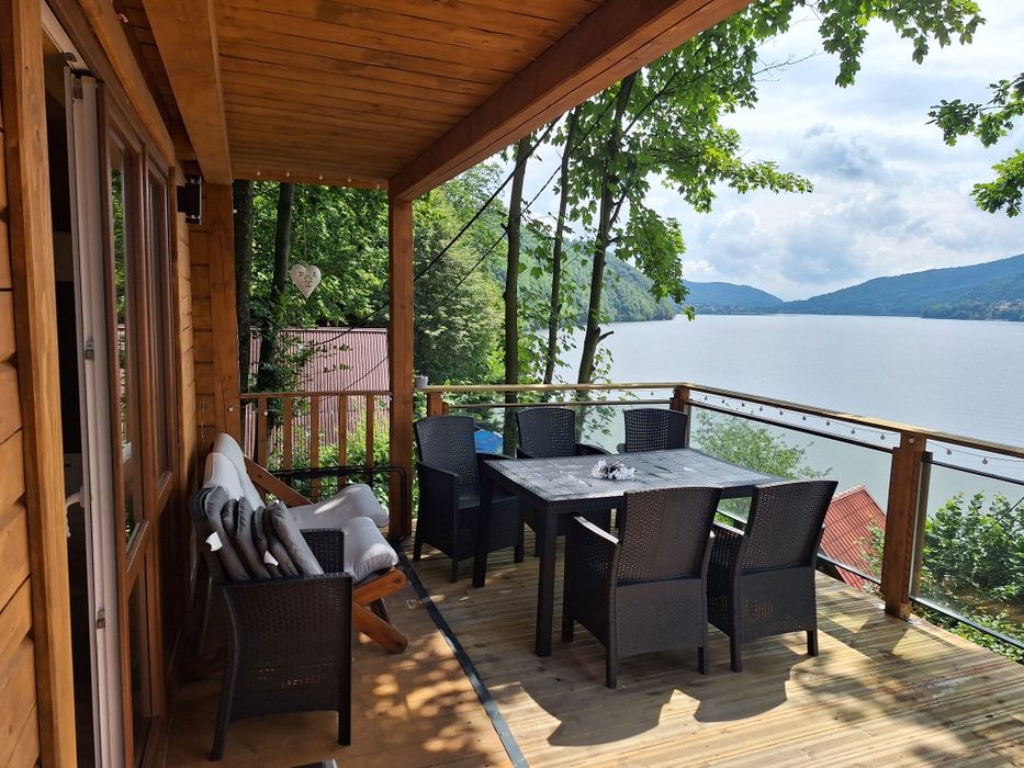 Nowe Domki nad Jeziorem w Górach 50 m do wody z jacuzzi