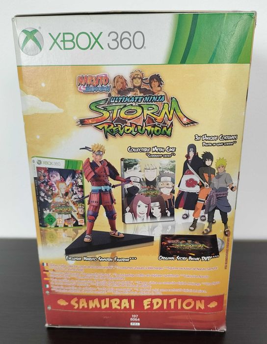 Naruto Shippuden Ultimate Ninja Storm Revolution - Samurai Edition - Xbox 360 (Comme Neuf)