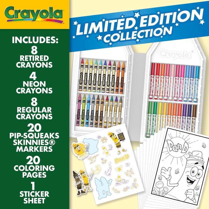 Набір для творчості Крайола Crayola лімітована серія в футлярі 60 пр.!