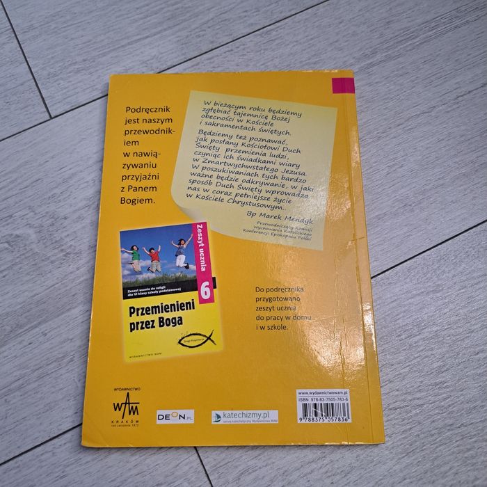 Podręcznik do religii Przemienieni przez Boga 6