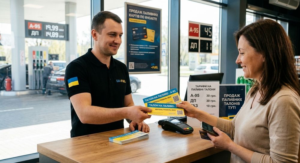 Талоны на топливо,пальне | УкрНафта, ОККО , SOCAR , WOG