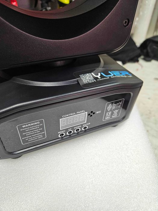 Głowica ruchoma Yuer 200W DMX gobo pryzma Yuer