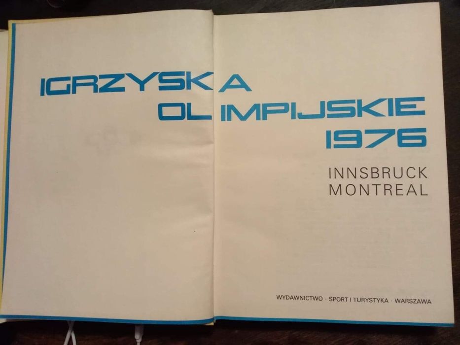 Książka Igrzyska Olimpijskie 1976