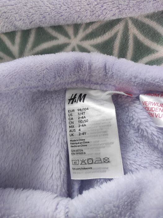 Теплий костюм H&M, на зріст 104