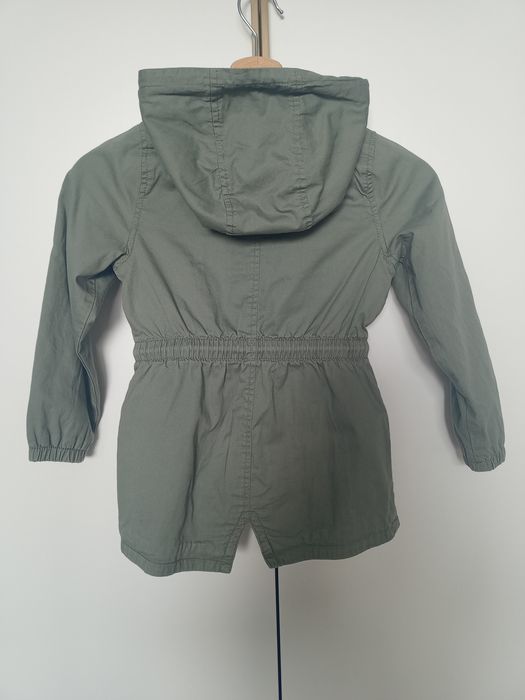 Parka kurtka zielona 122