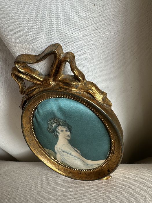 Miniatura portretowa Madame Récamier