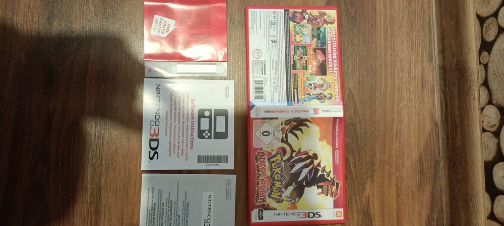 Pudełko Pokemon OMEGA RUBIN