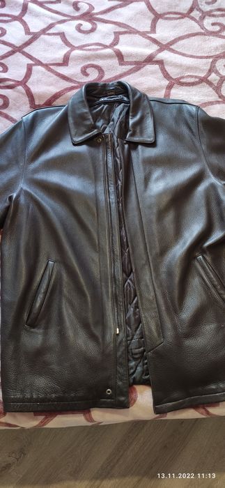 Куртка шкіряна 54-56р. Практично нова