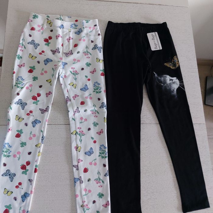 Nowe spodnie Tup - tup z kotem rozm. 146 spodnie H&M zestaw