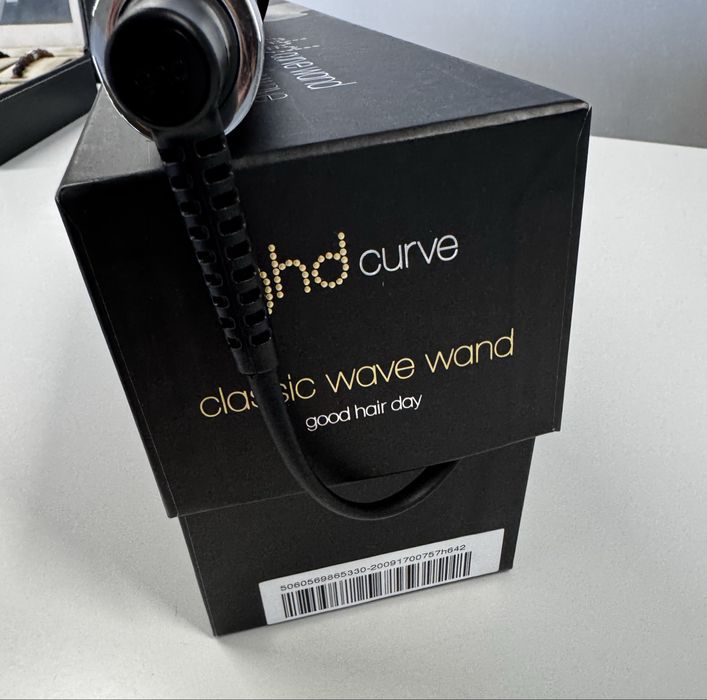 Prancha placa chapinha caracóis ondas Ghd curve wand classic wave