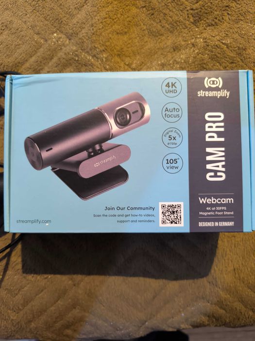 Webcam e Micro Streamplify