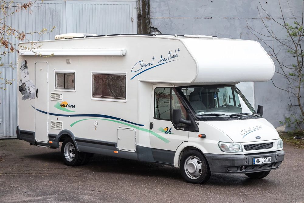 Ford TRANSIT  CHAUSSON WELCOME klimatyzacja postojowa, agregat, panele FV,stan ideal