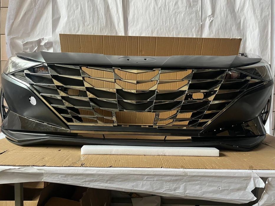 Бампер , передній бампер Hyundai Elantra CN7 2021 2022 2023 2024