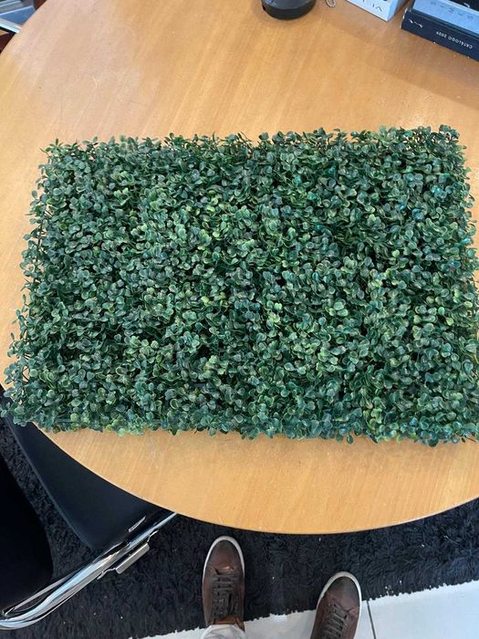 Jardim sebe vertical artificial 60cm x 40cm vedação e privacidade