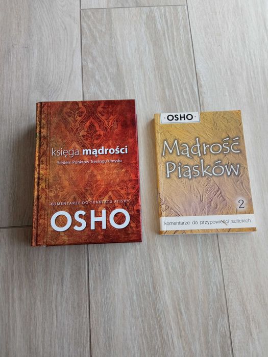 Księga mądrości Osho i Mądrość Piasków. Komentarze do Przypowieści