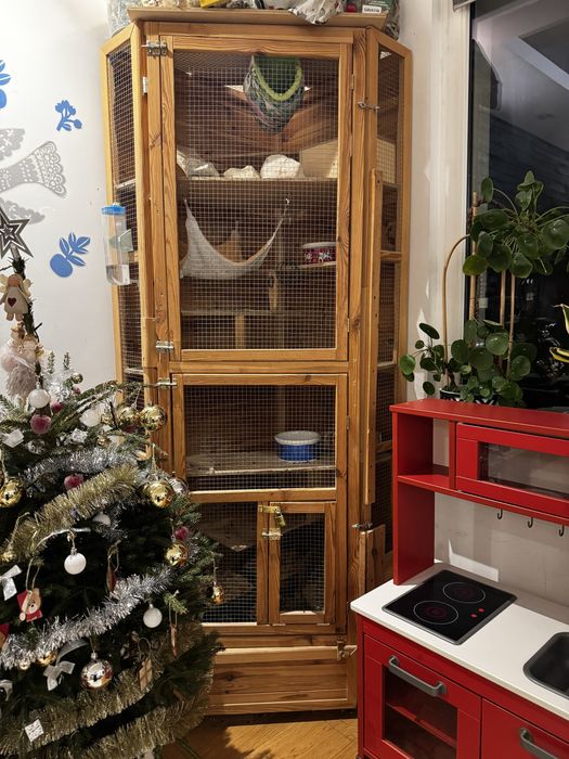 Woliera dla szynszyla  używana