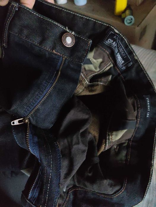 Джинсы Angelo Litrico jeans Germany w36 dark grey navy.