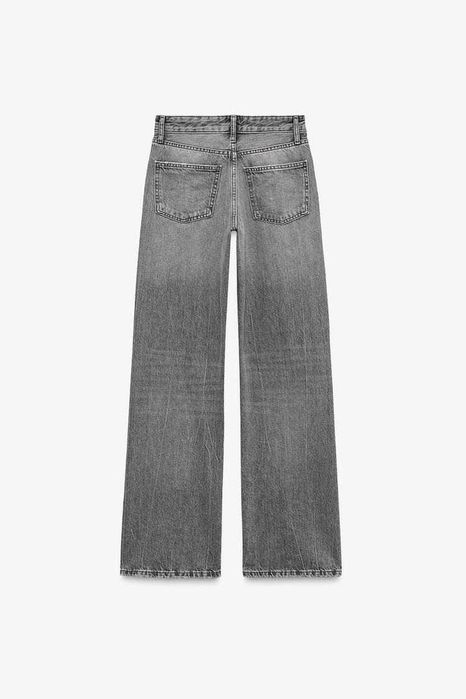 Джинси zara wide leg - full length 46 размер новая коллекция