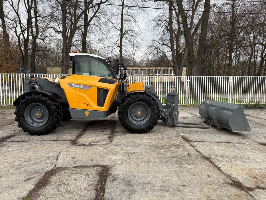 Liebherr Ładowarka Teleskopowa T36-7s  Tylko 250 Mth | Najbogatsza wersja wyposażenia | Łyżka + Widły