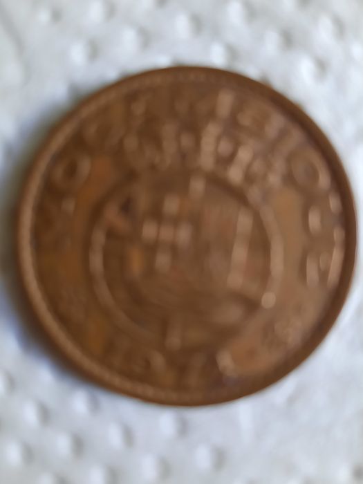 Moeda de 1 escudo Moçambique 1974