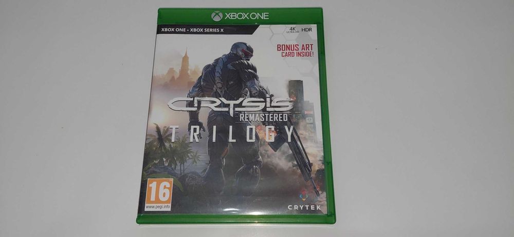 xbox one CRYSIS REMASTERED TRILOGY mówią po polsku 3 gry na płycie