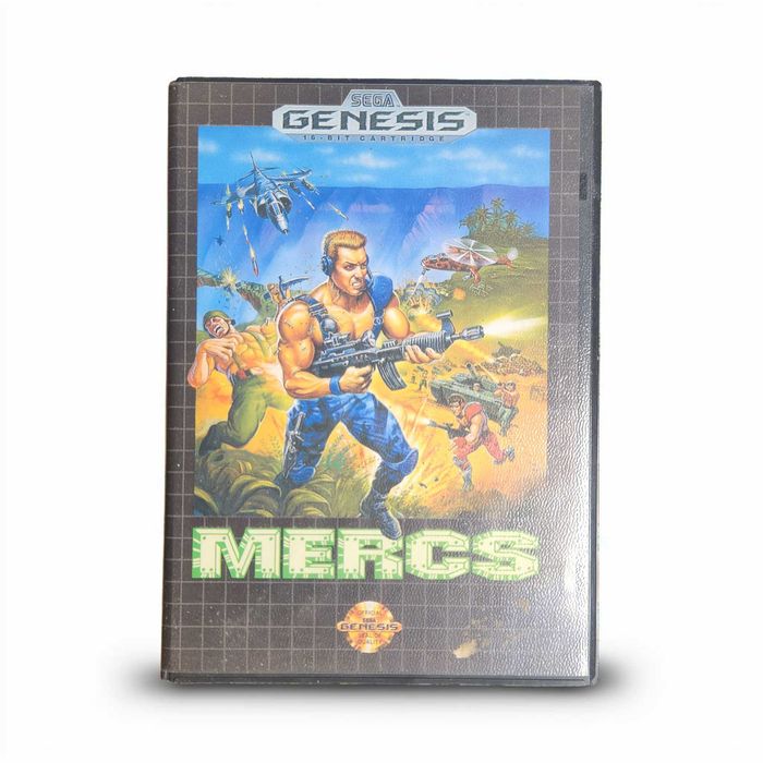 Mercs Sega Genesis Mega Drive