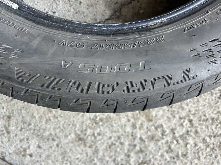 Opony letnie 225/55R17 x 2 szt Bridgestone